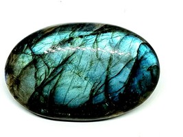 Labradorite Cabochon Ovale Haute Qualité 48 x 30 x 9 mm 93 Ct Pierre de... - £20.66 GBP