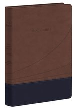 KJV Large Print Thinline Reference Bible, Flexisoft (Imitation Leather, ... - £35.40 GBP