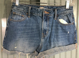Booty Short Shorts Old Navy Size Regular 2 High Rise Denim Jean - $13.66