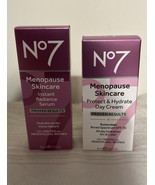 No7 Menopause Protect &amp;Hydrate Day Cream 1.69 fl oz &amp; one Instant Radian... - £28.01 GBP