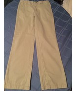 Size 8 Cherokee pants ultimate khaki adjustable waist uniform boys  - £7.97 GBP