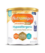 9 Cans Nutramigen Hypoallergenic Infant Formula Powder+Iron 12.6 Oz 09/2025 - £184.21 GBP