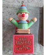 Vintage Hallmark Yesteryears 1977 Jack In The Box Ornament Merry Xmas #1... - £12.17 GBP