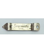 Burgermeister &quot;Burgie!&quot; Beer  Bottle &amp; Can Opener EKCO-Chicago - $111.15 MXN