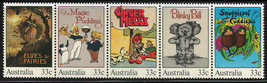 AUSTRALIA 1985 VERY FINE MNH STRIP of 5 STAMPS SET SCOTT # 960a-e - £2.46 GBP