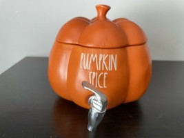 Rae Dunn Pumpkin Spice Pumpkin Shaped, Beverage Dispenser - £41.09 GBP