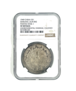 1949 China S$1 Dollar Sinkiang L&M-842 Pointed Base 1 by NGC as VF DETAILS - €1.193,25 EUR 1949 China S$1 Dollar Sinkiang L&M-842 Pointed Base 1 by NGC as VF DETAILS - €1.193,25 EUR