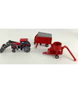 ERTL Case International 1/64 Red Diecast Tractor with Loader Chopper Box... - $47.32 CAD