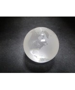 Crystal Globe Paperweight-Tiffany-  2.25&quot; - $1,003.43 MXN