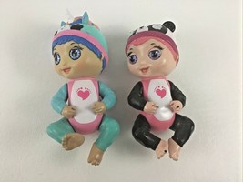 Tiny Toes Teenie Tiny Interactive Dolls Lot Laughing Luna Gabby Panda Un... - £15.75 GBP
