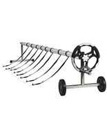 22 Ft Pool Cover Reel Set Aluminum In-ground Swimming Solar Cover Reel -... - €201,63 EUR