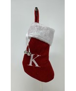 Dyno Christmas Decoration Mini Stocking Red Velvet With Initial ~1 Pack - $13.87 CAD+