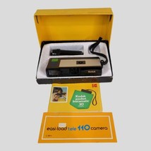 Kodak Pocket Instamatic 30 - Includes Camera, Original Box and Flash Base - 1972 - £7.38 GBP