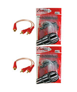 (Set of 2 ) NIPPON BMSGYF2M RCA SPLITTER 1F-2M AUDIOPIPE 1 BAG OF 10= 1 ... - $682.72 MXN