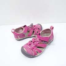 Keen Seacamp II Sandals Water Shoes Kids Size 10 Pink - £20.14 GBP