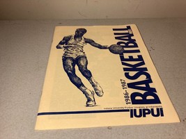 Vintage 1986-87 IUPUI Mens NCAA Basketball Program - £7.81 GBP