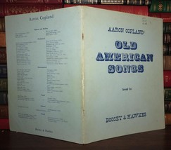 Copland, Aaron Old American Songs Second Set 1st Edition 1st Printing - £104.30 GBP