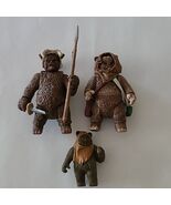 Star Wars Toys R Us Exclusive Ewok Figures Lot of 3 Hasbro 2012 Flitchee... - $62.87