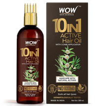 10 In 1 Active Hair Oil With Comb 200ml - £24.69 GBP
