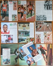CARL LEWIS spain clippings 1980s magazine articles photos Athlete Olympi... - $9.49