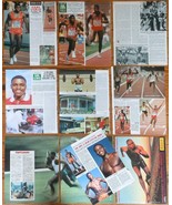 CARL LEWIS spain clippings 1980s magazine articles photos Athlete Olympi... - £7.46 GBP