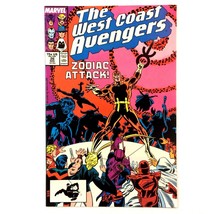 West Coast Avengers #26 Marvel 1987 VF Hawkeye Iron Man Moon Knight Mockingbird - £3.07 GBP