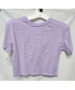 Marvel Black Panther Girl&#39;s Medium (7-8) Short Sleeve Crop T-Shirt Purpl... - $12.29 CAD