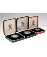 1995 Great Britain 1£ &amp; 2£ Coins in Silver Proof or Piedfort Coin Lot of 3 - €223,59 EUR