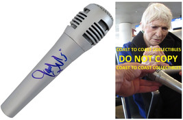 Judy Collins singer songwriter signed microphone mic COA exact Proof aut... - $197.99