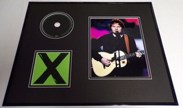Ed Sheeran Framed 16x20 X CD &amp; Photo Display - £62.29 GBP