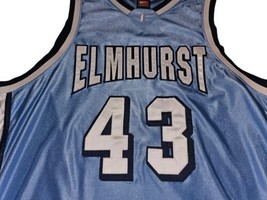 Nike Team Elmhurst University Bluejays  Mens XX-Large #43 Basketball Jersey Rare - $61.75