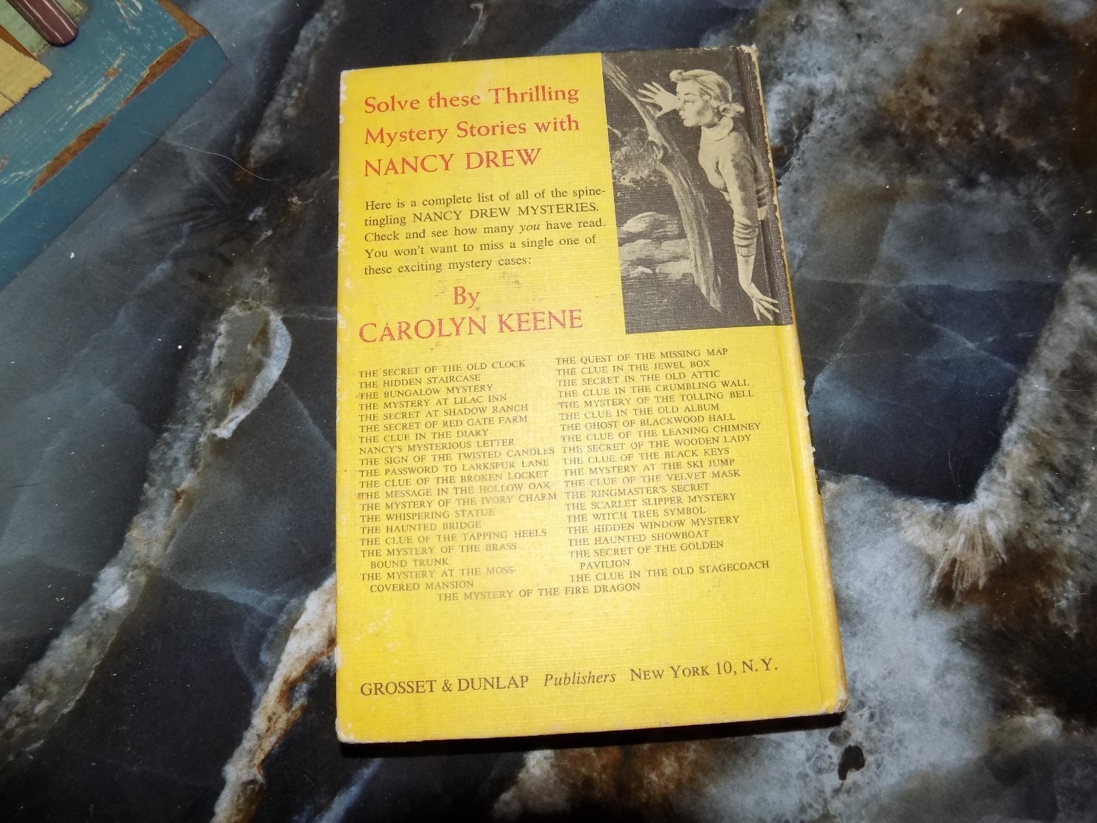 Nancy Drew: The Message in the Hollow Oak 12 by Carolyn Keene (1935, Hardcover) Item image 3