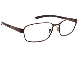 Ray Ban Sunglasses FRAME ONLY RB 3413 014 Brown Rectangular Metal 59[]18... - $34.99