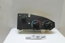 1997 Ford Van AC Heat Temperature Climate Control Unit F7UH19E764A | 607 2D4-B3 - $74.44