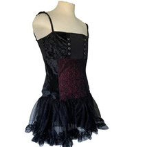 Vampirina Vampire Costume Teen Size Large 11 13 Dress Sleevelets Only Halloween - £11.98 GBP
