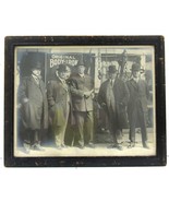 Antique Riley&#39;s Way Philadelphia Group of Men Front of Original Body-Iro... - $173.25