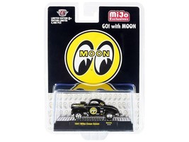 1941 Willys Coupe Gasser Black &quot;Mooneyes&quot; Limited Edition to 4400 pieces Worldw - £20.08 GBP