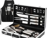 21 piece Grilling Accessories high-quality Stainless Steel Set BBQ Grill... - $51.53