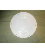 Marine 6 inch Screw-in Deck Plate, White - €11,74 EUR