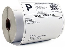 Stamps Zebra Eltron Thermal Shipping Labels 4x6 Roll Of 500 - $524.58 MXN
