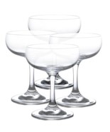 BARCONIC Glassware - 7 Ounce Coupe Cocktail Glasses Set of 4 - $28.70