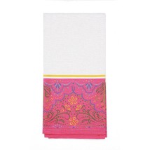 IZZY &amp; OLIVER &quot;Rose Henna&quot; Colorful 6007032 Kitchen Bar Towel~19″X27″Cot... - £6.96 GBP