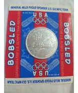 New 1998 General Mills Cereal Medal USA Olympics Token Coin Bobsled SEALED - £3.15 GBP