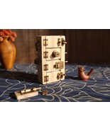 Toddler music box with 4 barrel organs, doors and latches - $112.50