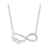 New wholesale 925 Silver wedding Necklace Jewelry charm MOM love women c... - £5.79 GBP