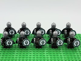 Lord of the Rings The Rohan Warriors Light Axe Army 10pcs Minifigures Bricks - £17.15 GBP
