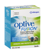Optive Fusion Preservative-Free 30 x 0.4mL Vials - $125.12 CAD