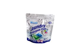 Wizard Pods Ocean Fresh Laundry Detergent Packs, 1 Pack with 8 Count of ... - $4.99