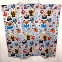 Project Linus Handmade Quilt Lap Blanket 35 x 36 Math Science Dog Squirrel - $366.49 MXN