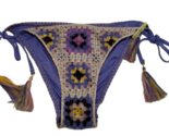ISABELLA ROSE Swimwear Hippie Daze Crochet Tie Side Bikini Bottom Large ... - £18.90 GBP